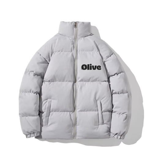 Gewatteerde Jas Puffer Ølive